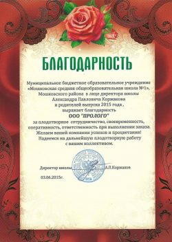 Мошковская средняя школа №1